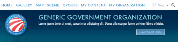 A home page that includes a banner created with HTML A home page that includes a banner created with HTML